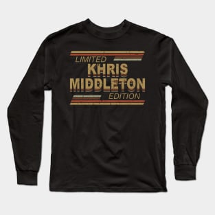 Limited Edition Middleton Name Sports Birthday Gifts Long Sleeve T-Shirt